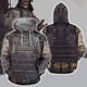 thumbnail image 4 of Sudadera con capucha con estampado 3D de samuráis para hombre, sudadera con capucha con gráfico de caballeros de armadura, sudaderas geniales de moda para niños, suéter superior Harajuku de invierno, 4 of 5