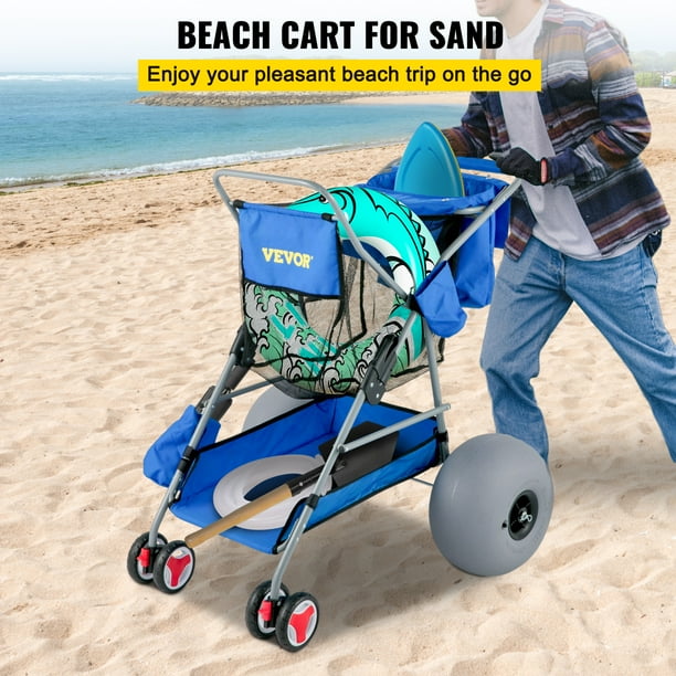 VEVOR Beach Wonder Wheeler 12