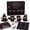 Gothic Elf1, variant on 3D Beaded Elf DIY Kit, 4-Piece Fantasy Beaded Ornament Craft Set, Complete Beading Kit with Tools for Handmade Decor Making (Sky Elf)