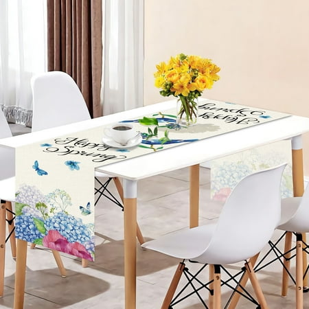 

Festival Home Decor Summer Festival Cute Cotton Linen Table Flag Decoration Cloth Table Runners