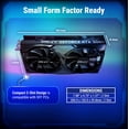 thumbnail image 4 of PNY NVIDIA GeForce RTX™ 5050 Dual Fan, Graphics Card 8GB GDDR6, SFF-Ready, 2-Slot, 4 of 20