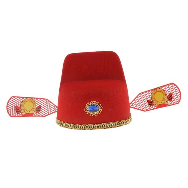 Sombrero de disfraz para niños perfecl Gorra roja para cosplay de Navidad