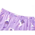 thumbnail image 5 of Beezizac Easter Bunny Pajamas for Girls Cute Tween Clothes Soft Short Sleeves PJ Set Summer Purple Rabbit Big Kid Size 8, 5 of 7