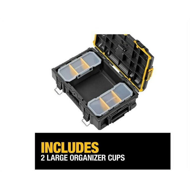TOUGHSYSTEM 22 in. Small Tool Box with Bonus TOUGHSYSTEM 22 in. Medium Tool Box TOUGHSYSTEM 22 in. Small Tool Box with Bonus TOUGHSYSTEM 22 in. Medium Tool Box