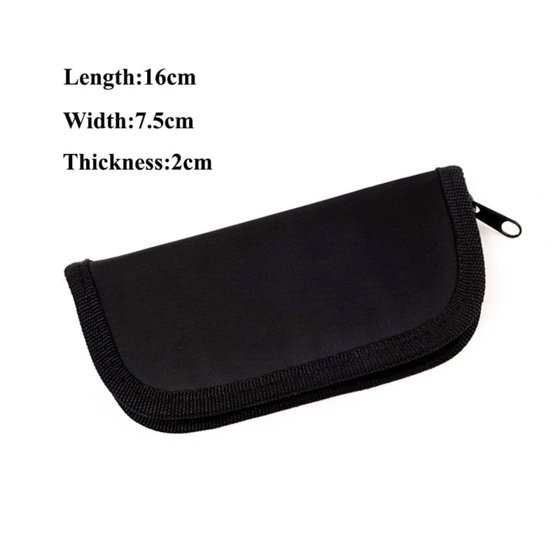 1pc Darts Accessories Darts Carry Case Wallet Pockets Holder Storing Bag BlackW7 