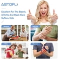 thumbnail image 2 of 5 Pack Jar Opener For Seniors With Arthritis, Easy Twist Lid Opener Jar Opener For Opening Jars With 2 PCS Rubber Jar Gripper, Multi Can Openers Prime For Seniors With Arthritis, 2 of 7