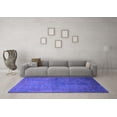 thumbnail image 3 of Ahgly Company Indoor Rectangle Oriental Purple Industrial Area Rugs, 6' x 9', 3 of 4