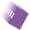 Purple, variant on 5Pcs File Management Document Binders Set, Side Opening Rotating File Holders File Organizers for Home, School, Office