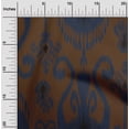 thumbnail image 1 of oneOone Georgette Viscose Fabric Ethnic Ikat Printed Fabric 1 Yard 42 Inch Wide, 1 of 4