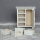 thumbnail image 5 of Mini muebles de casa, armario con cajones, muebles de madera, modelo de mini armario, decoración, 5 of 8