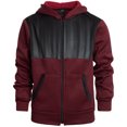 thumbnail image 5 of Pro Athlete Boys Tracksuit Set - 2 Piece Soft Fleece Zip Up Hoodie and Jogger Sweatpants For Boys, 5 of 7