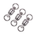 thumbnail image 3 of NIBOLOG 3Pcs Stainless Steel Double Bearing Swivels Saltwater Fishing Tackle Connector, 3 of 5