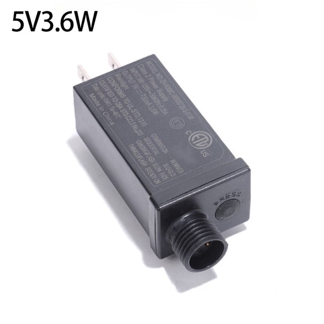 5V/24V/30V LED Fairy Light Power Adapter US Transformer Driver Power Supply Adapter Electrical Outlet Connectors