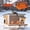 33.5"L Heated Cat House-Brown, variant on Aivituvin Heated Cat House Outdoor Cat House Insulated Large Weatherproof Feral Cat Shelter with Heated Pad, Insulated All-Round Thermal Liner, Escape Door for 1-4 Cats