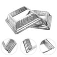 thumbnail image 2 of 24pcs Deck Post Base Anchor Base Plate Railing Base Cover Railing Base Skirt, 2 of 8