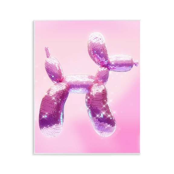 Stupell Industries Fun Disco Balloon Animal Abstract Painting Unframed Art Print Wall Art, 11 x 14