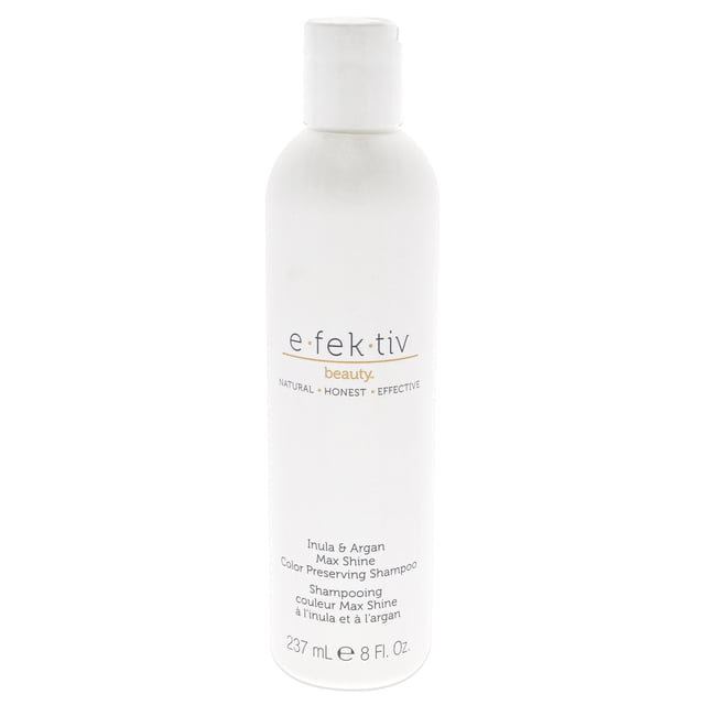 Champú preservador del color Inula Plus Argan Max Shine de e.fek.tiv para unisex - Champú de 8 oz