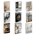 thumbnail image 2 of Caja de almacenamiento de libros decorativa islámica marroquí con arco de la mezquita Kaaba, libros falsos para decoración, mesa de café, sala de estar, decoración del hogar, 2 of 5