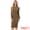 Camel, variant on Mesh Ruch Elegant Cocktail Bodycon Dress M Black