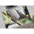 thumbnail image 3 of Green Marble Rugs, Decorative Rug, Marble Rugs, Modern Rugs, Luxury Rug, Green Marble Rug, Green And Gray Marble Rugs, Custom Rug, Large Rug, 2.6'x9.2' - 80x280 cm, 3 of 8