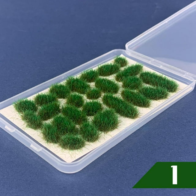 25 Pieces Cluster Grass Layout Model Dioramas Scenery Decor Static