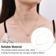 thumbnail image 3 of Guardurnaity Collar Cadenas Joyería de moda con diamantes de imitación Universal Oro Plata Colgantes Gargantilla Collares para el Día de San Ropa, zapatos y accesorios Miscelánea, 3 of 6