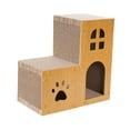 thumbnail image 3 of Rascador de cartón para gatos de doble capa, protector de sofá, fácil de montar 45 centímetros, 3 of 9