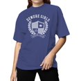 thumbnail image 2 of Demure Girls Social Club Emblem Women's T-shirt, 2 of 3