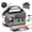 Grey, variant on 40000mAh Hand-Crank Emergency Weather Radio, AM/FM/NOAA Radio, Portable Survival Gear with Phone Charger, Compass, SOS Alarm, Flashlight & Reading Light