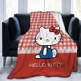 thumbnail image 6 of Hello Kitty Blanket, Super Soft Throw Blanket, Cozy Flannel Blankets For Boys Girls, Warm Blankets For Couch Sofa Bed, 80"X60", 6 of 9