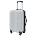 thumbnail image 2 of Wrangler San Antonio 3 pc. Expandable Rolling Luggage Set w/ 20" Rolling Carry-on and 2 Packing Cubes, Gray, 2 of 7