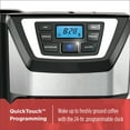 Black & Decker 12 Cup Coffee Maker with Integrated Bean Grinder