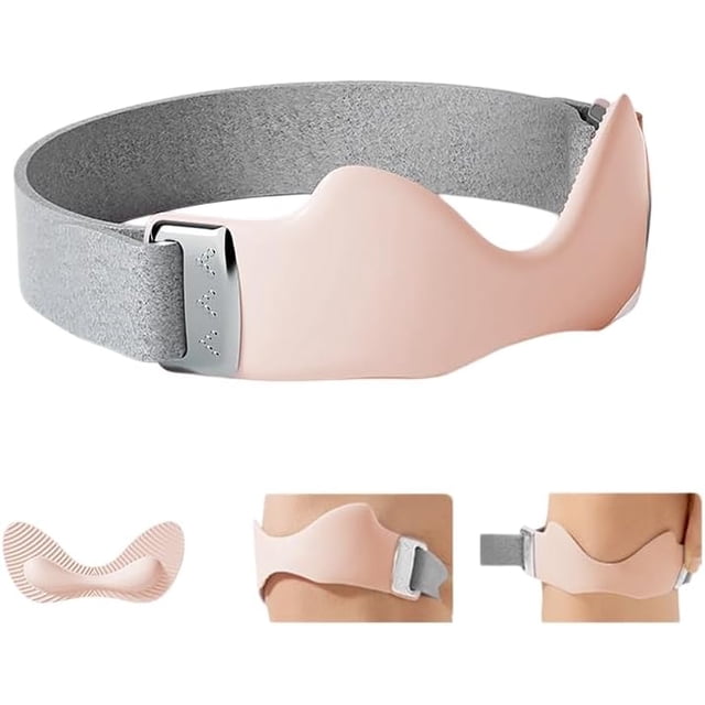 Sangle de Genou Réglable pour Rotule, Bande de Soutien Sportive, Nouvelle Sangle de Genou Antidérapante en Silicone 2026 pour Coussin d'Air, Sangle de Soutien pour Tendon Rotulien pour Course Randonnée Basketball Tennis Pickleball Gym Mise en Forme
