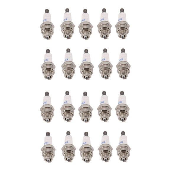 20Pcs Mini Lawn Mower Spark-Plug L7Tc Br2Lm for Stratton Motors 55mmx22mm