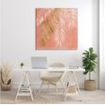 thumbnail image 2 of Stupell Industries Pink Palm Fronds Distressed Tropical Plant Still Life, 36 x 36, Design by Jennifer Paxton Parker, 2 of 5