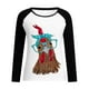 thumbnail image 4 of ICHUANYI Clearance Women's Fashion Printed Loose T-shirt Long Sleeves Blouse Round Neck Casual Tops Sweatshirt Hoodies(Black, L) ICHUANYI WER2023081002607, 4 of 4