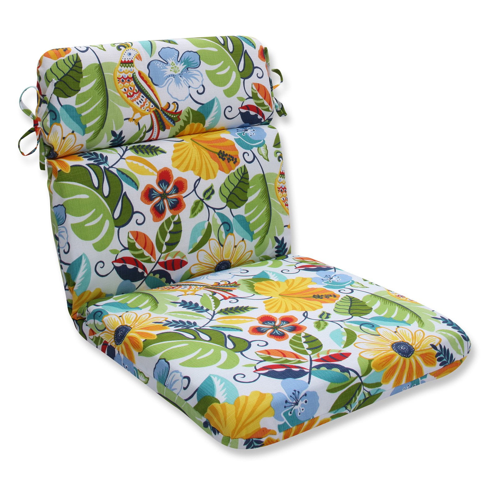 Pillow Perfect Outdoor/ Indoor Lensing Garden Rounded Corners Chair
