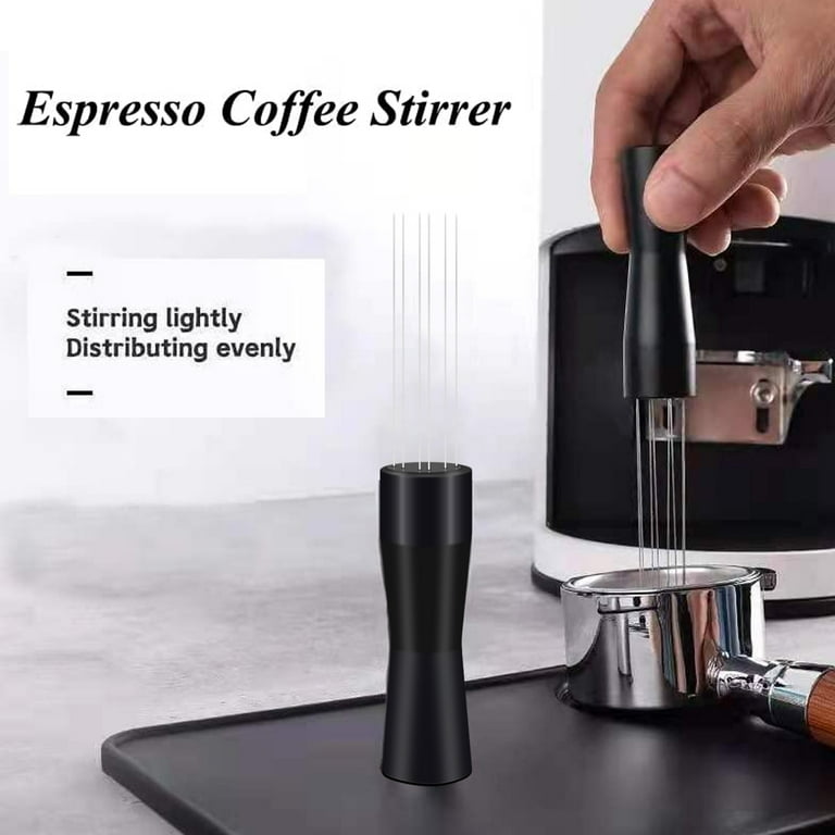 Coffee Ground Stirrer Espresso Tool Needle Whisk Distributor for
