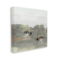 thumbnail image 3 of Abstract Cow Duo Farm Nature Animals & Insects Graphic Art Gallery Wrapped Canvas Print Wall Art, 3 of 7