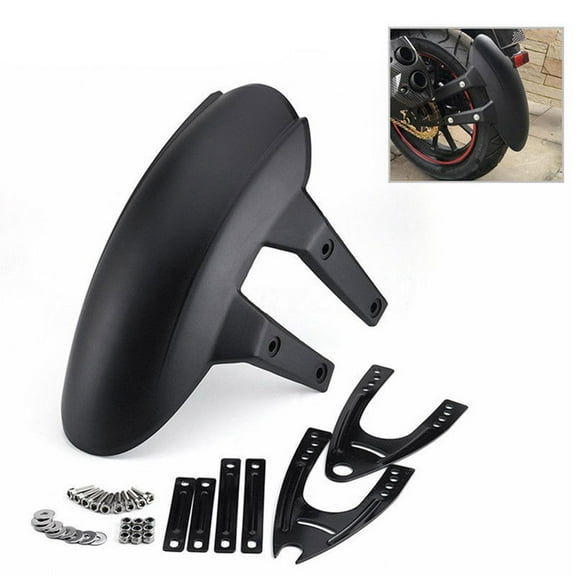 unbranded  Bobber Rear Motocycle Mudguard Racer Motorcycle Accessories Chopper Black
