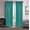 #2 Teal / Greenish, variant on 2PC SET VERSATILE FAUX SILK WINDOW CURTAIN TREATMENT ROD POCKET PANELS (MR2) 84"