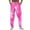 Pink, variant on Business Casual Pants for Men Solid Color Mid Waisted Shiny Metal Shiny Pants Nightclub Loose Fit Pants Trousers 2025 Fall Slacks with Pockets