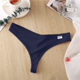 thumbnail image 1 of Tanga Bordada FINETOO Mujeres Bragas De Algodón Hipsters Para Niña Femeninas Ropa Interiorpangjing, 1 of 4