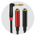 thumbnail image 4 of Misright Stereo Splitter Y Adapter 1/4inch 6.35mm Stereo Male to 6.35mm Female, 4 of 11