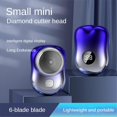 thumbnail image 1 of Portable USB Electric Shaver Men Mini Digital Display Travel Shaver,A, 1 of 5