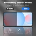 thumbnail image 2 of 2 Pack Screen Protector for Samsung Galaxy S24 FE 5G with 2 Pack Camera Lens Protector, Full Coverage Tempered Glass Film Anti-Fingerprint Case Friendly, 2 of 7