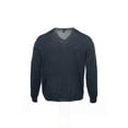 thumbnail image 3 of INC International Concepts Blue Heather V-Neck Sweater , Size XLarge, 3 of 4