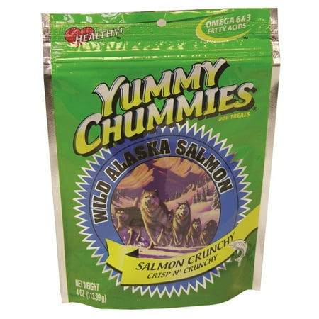 - YUMMY CHUMMIES CRUNCHY SALMON DOG TREATS - YC-SC4/00200, (Pack of 1)