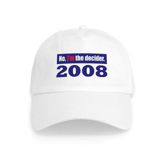 CafePress - The Decider Cap - Adjustable 100% Brushed Unisex Casual Cotton Baseball Cap, Beige, 1