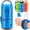 Blue, variant on Altatac Waterproof Floating Dry Bag Backpack w/2 Exterior Zip Pocket Black 10L